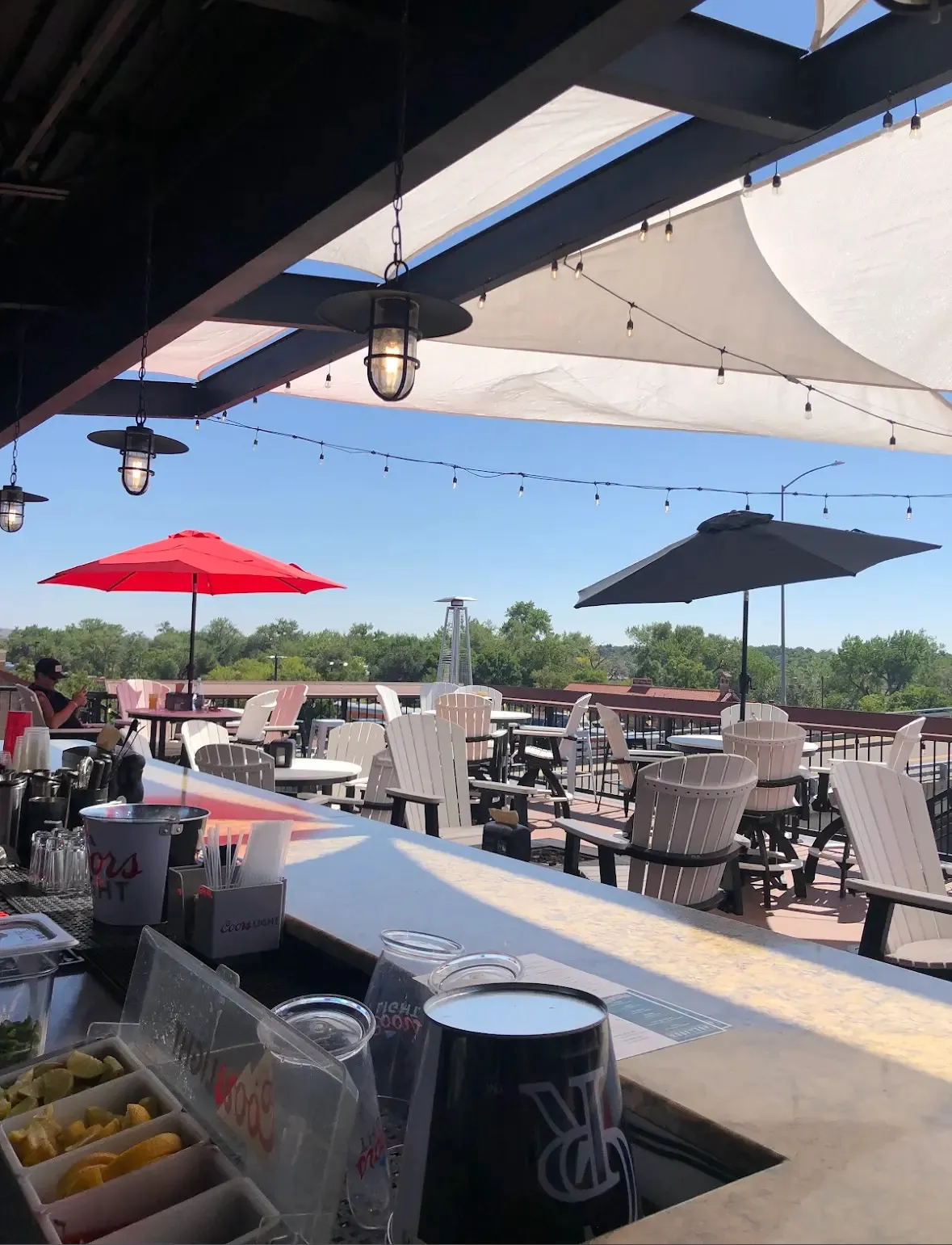 Whitewater Rooftop Social patio