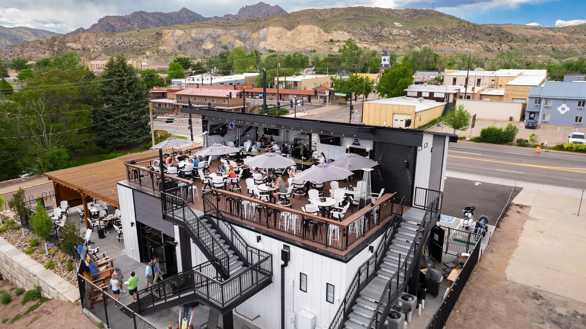 Mountain views from Cañon City restaurants